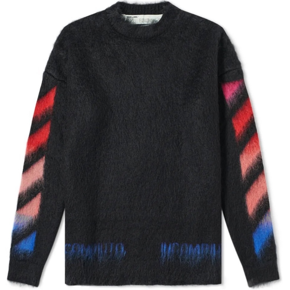 Off White mohair sweater